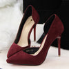 Women Pointed Toe Thin Heel