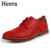 Leather Man's Flats Casual Shoes