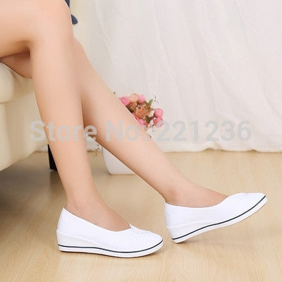 Work Shoes Women Loafers